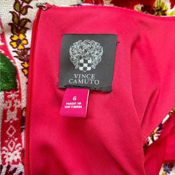 NWT Vince Camuto Floral Sleeveless Dress | Size 6 | Gorgeous - Picture 10 of 11